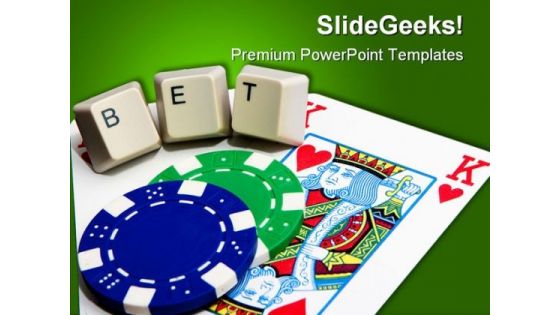 Pocket Betting Button Lifestyle PowerPoint Themes And PowerPoint Slides 0411