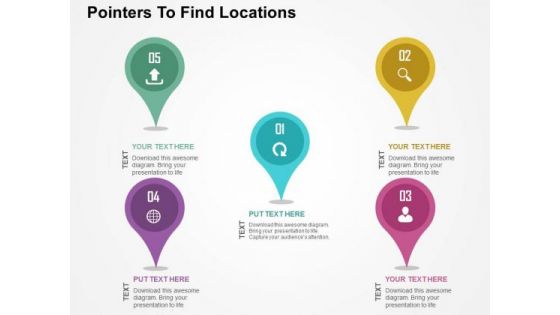 Pointers To Find Locations PowerPoint Templates Pointers To Find Locations PowerPoint Templates