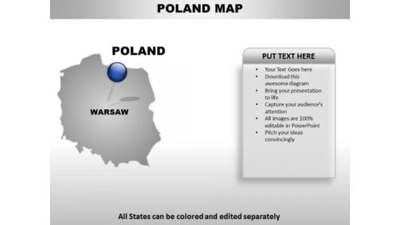 Poland Country PowerPoint Maps