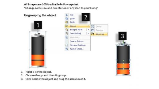 Polarity Batteries Charging And Discharging 4 PowerPoint Slides And Ppt Diagram Templates
