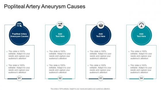 Popliteal Artery Aneurysm Causes In Powerpoint And Google Slides Cpb