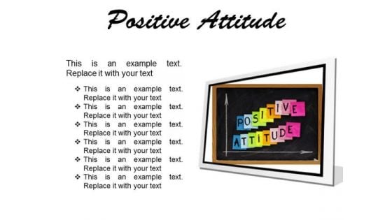 Positive Attitude Education PowerPoint Presentation Slides F