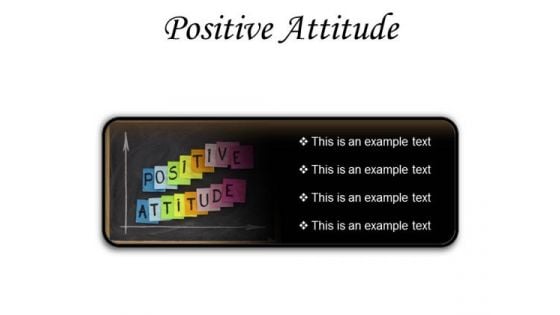 Positive Attitude Education PowerPoint Presentation Slides R