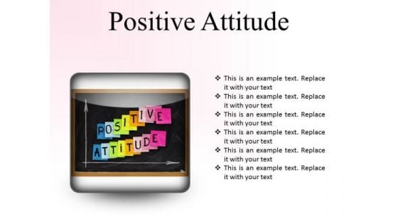 Positive Attitude Education PowerPoint Presentation Slides S