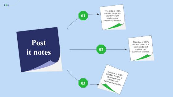 Post It Notes Fundraising Pitch Deck For Digital Software Company Brochure Pdf Post It Notes Fundraising Pitch Deck For Digital Software Company Brochure Pdf