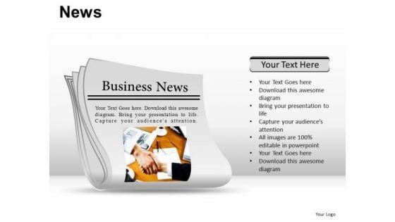 Post News PowerPoint Slides And Ppt Diagram Templates