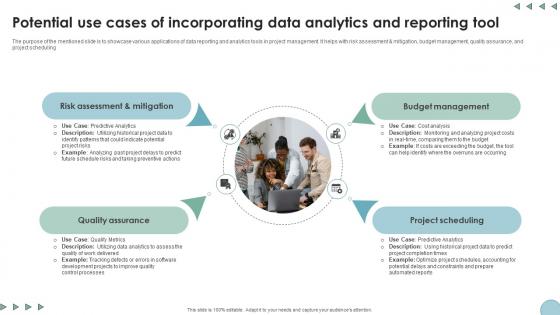 Potential Use Cases Of Incorporating Data Digital Transformation In Project Management Potential Use Cases Of Incorporating Data Digital Transformation In Project Management