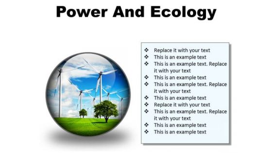 Power And Ecology Nature PowerPoint Presentation Slides C