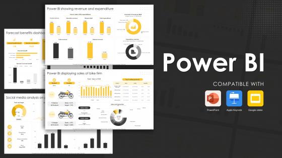 Power BI Powerpoint PPT Template Bundles