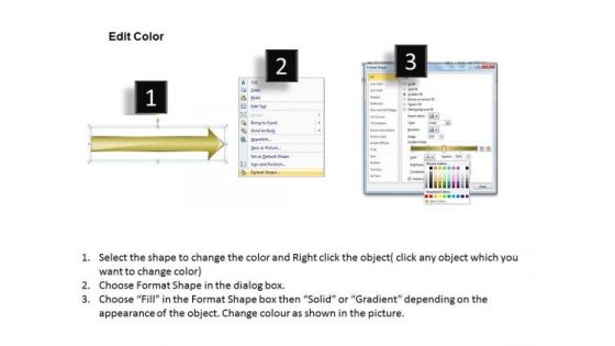 Power Point Arrow 7 Stages Multicolor Parallel Process PowerPoint Slides