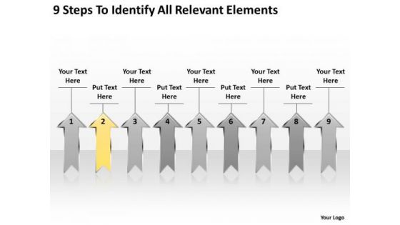 PowerPoint Arrow All Relevant Elements Templates Backgrounds For Slides