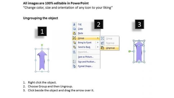 PowerPoint Arrows 9 Steps To Identify All Relevant Elements Ppt Slides