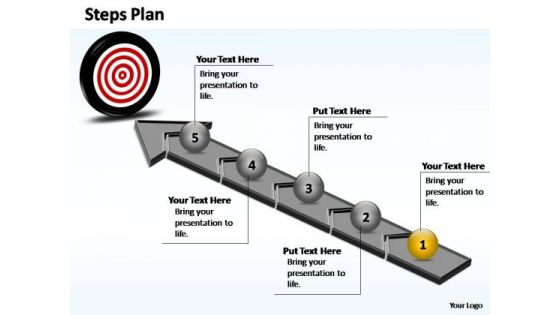 PowerPoint Backgrounds Business Steps Plan Ppt Design