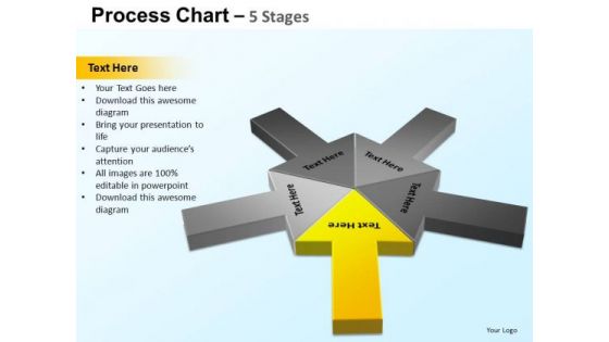 PowerPoint Backgrounds Chart Process Chart Ppt Slides