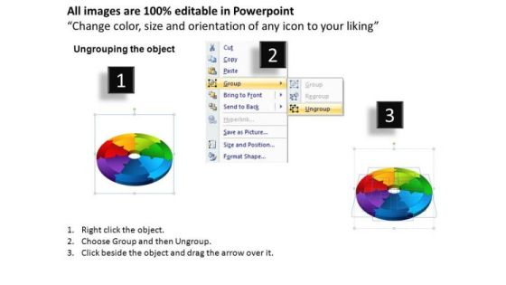 PowerPoint Backgrounds Circular Chart Circular Process Ppt Presentation Slide02