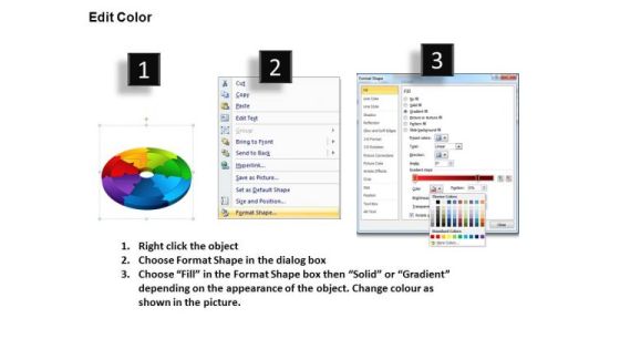 PowerPoint Backgrounds Circular Chart Circular Process Ppt Presentation Slide03