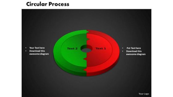 PowerPoint Backgrounds Circular Growth Ppt Template