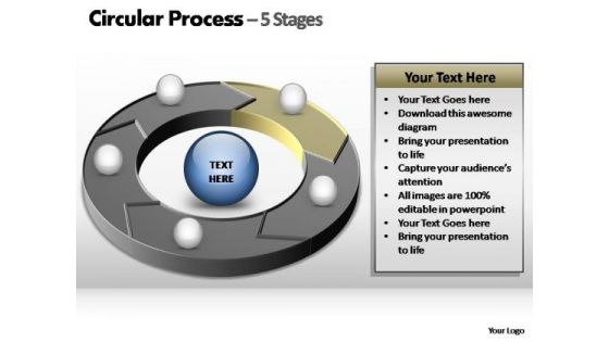 PowerPoint Backgrounds Company Circular Ppt Themes