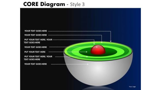 PowerPoint Backgrounds Company Designs Core Diagram Ppt Slide