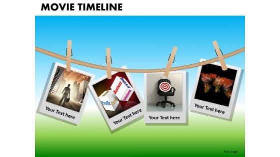 PowerPoint Backgrounds Company Designs Targets Movie Timeline Ppt Presentation Designs