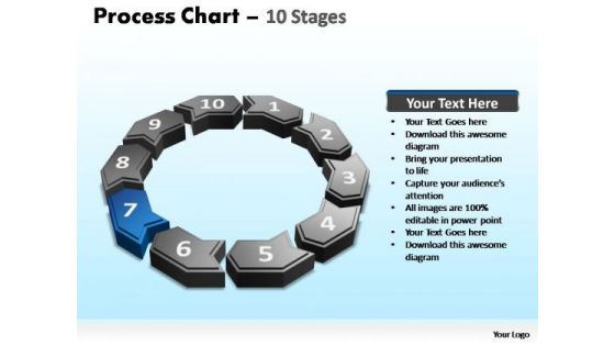 PowerPoint Backgrounds Company Process Chart Ppt Template