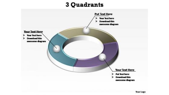 PowerPoint Backgrounds Company Quadrants Ppt Design