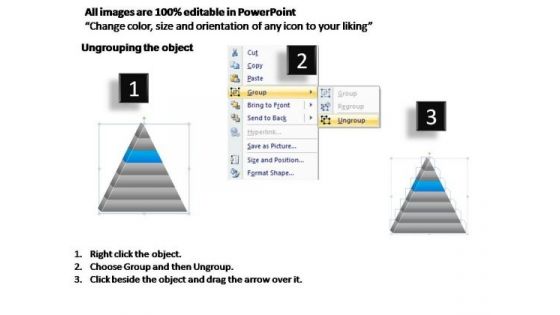 PowerPoint Backgrounds Company Triangle Process Ppt Theme