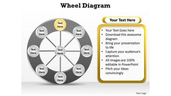 PowerPoint Backgrounds Company Wheel Diagram Ppt Designs PowerPoint Backgrounds Company Wheel Diagram Ppt Designs
