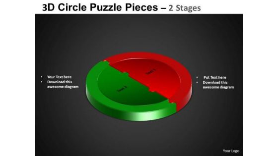 PowerPoint Backgrounds Cycle Process Circle Puzzle Diagram Ppt Process