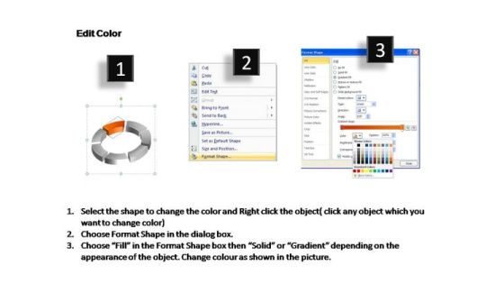 PowerPoint Backgrounds Cycle Process Ring Process Ppt Slide Designs Slide03