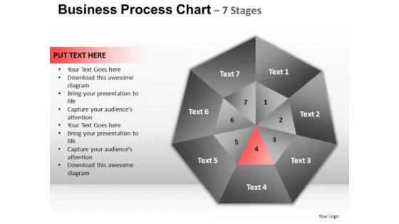 PowerPoint Backgrounds Diagram Circular Quadrant Ppt Template