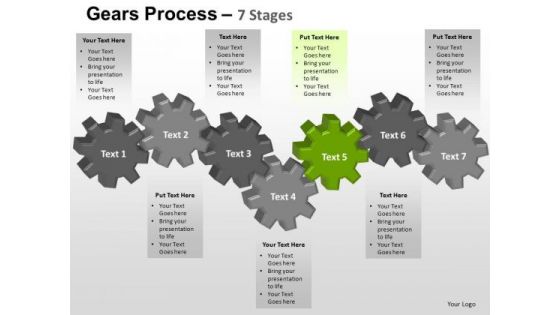 PowerPoint Backgrounds Diagram Gears Process Ppt Slidelayout