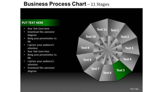 PowerPoint Backgrounds Diagram Pie Chart Ppt Theme