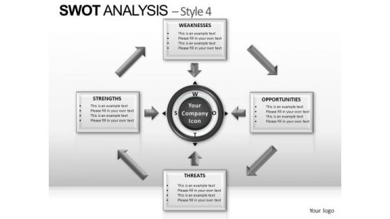 PowerPoint Backgrounds Diagram Swot Analysis Ppt Slidelayout