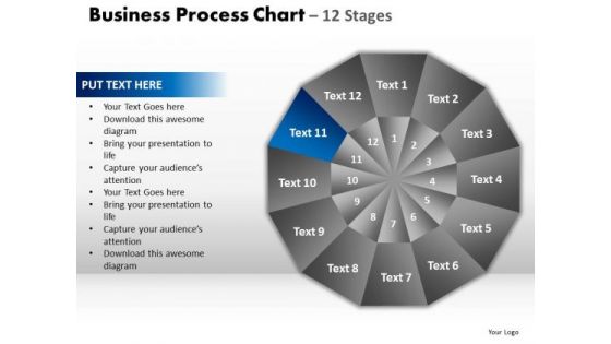 PowerPoint Backgrounds Download Circular Quadrant Ppt Design