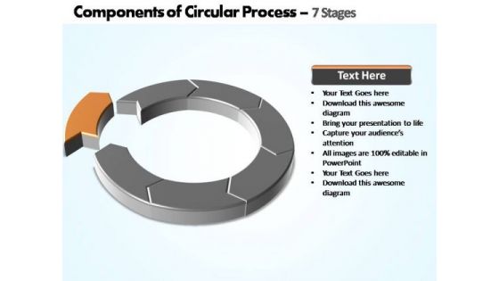 PowerPoint Backgrounds Download Components Of Circular Ppt Design