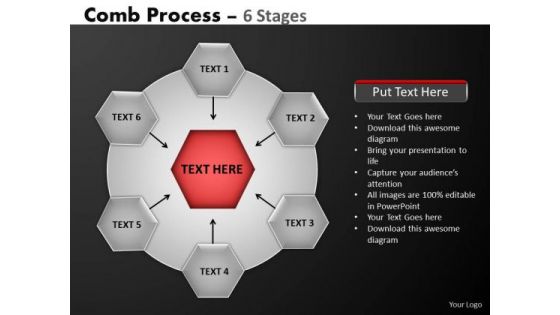 PowerPoint Backgrounds Download Hub And Spokes Process Ppt Slides