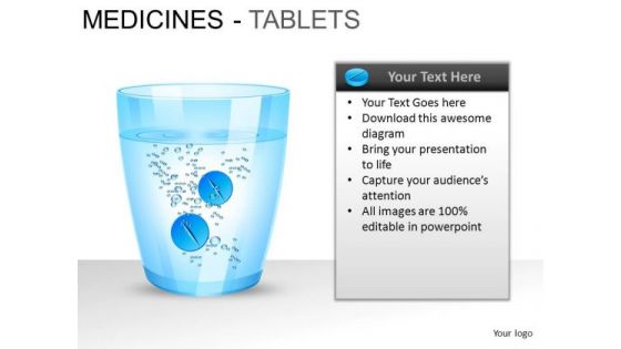 PowerPoint Backgrounds Download Medicine Tablets Ppt Design