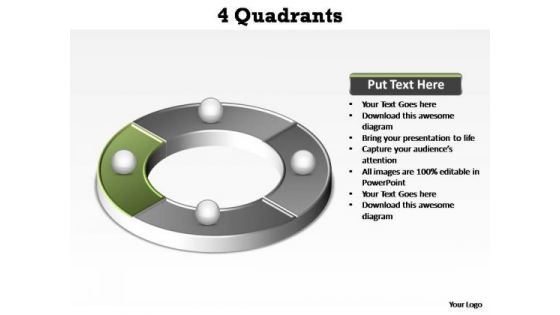 PowerPoint Backgrounds Download Quadrants Ppt Theme