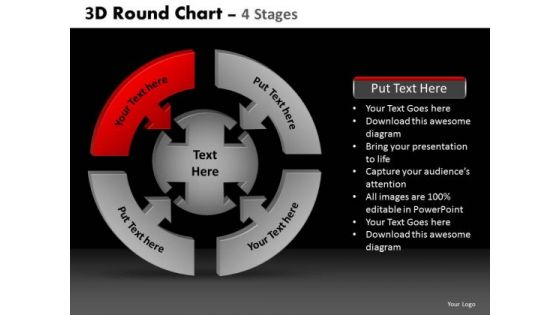 PowerPoint Backgrounds Download Round Chart Ppt Themes