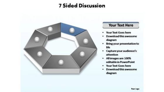 PowerPoint Backgrounds Download Sided Discussion Ppt Theme