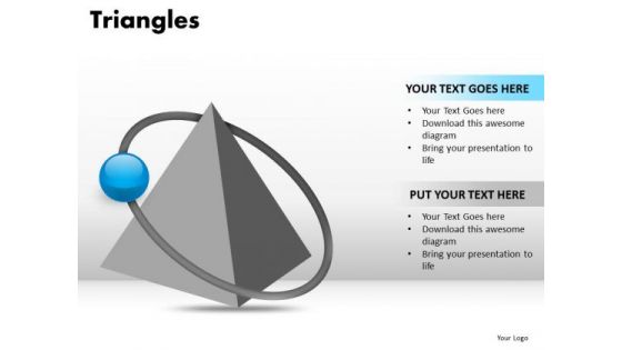 PowerPoint Backgrounds Download Triangles Ppt Template