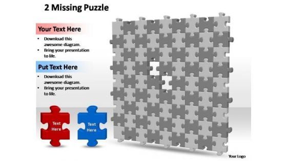 PowerPoint Backgrounds Editable 9x9 Missing Puzzle Piece Template Ppt Themes