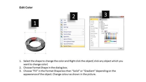 PowerPoint Backgrounds Editable Circular Process Ppt Design Slides Slide03