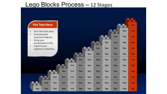 PowerPoint Backgrounds Editable Lego Blocks Ppt Presentation