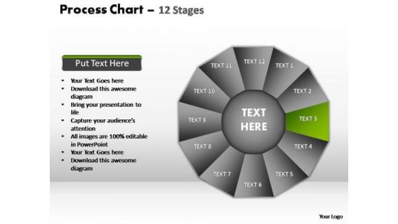 PowerPoint Backgrounds Editable Process Chart Ppt Backgrounds