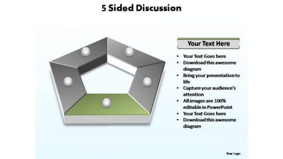 PowerPoint Backgrounds Editable Sided Discussion Ppt Theme