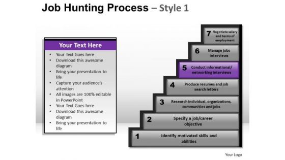 PowerPoint Backgrounds Editable Step Diagram Ppt Design