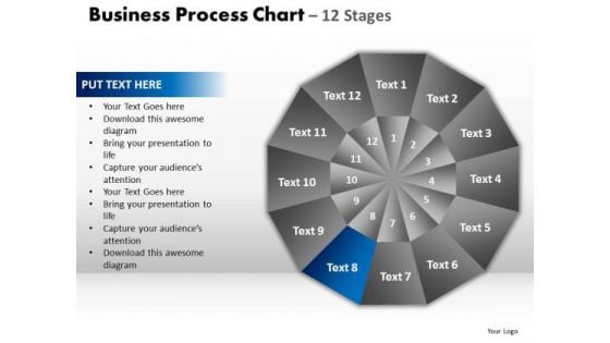 PowerPoint Backgrounds Education Circular Quadrant Ppt Design