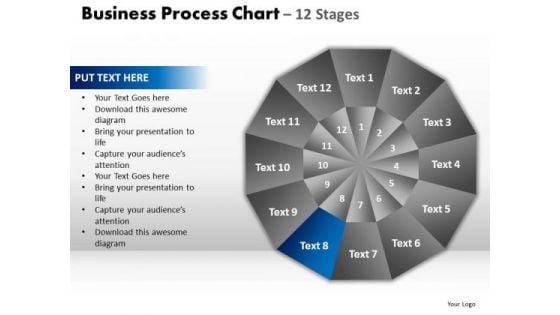 PowerPoint Backgrounds Education Circular Quadrant Ppt Design